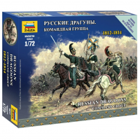 Сборная модель "Русские драгуны.командная группа 1812-1814"