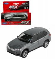 Welly Машинка BMW X5 металл 43691W-G серый